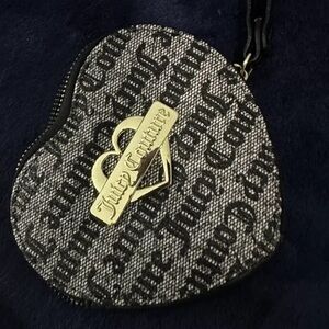 Juicy couture heart coin purse